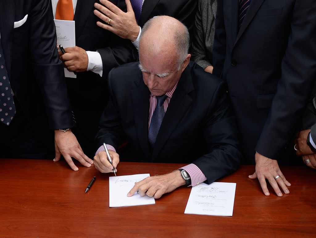 California's Governor Brown Just Signed A New Medical Marijuana Bill