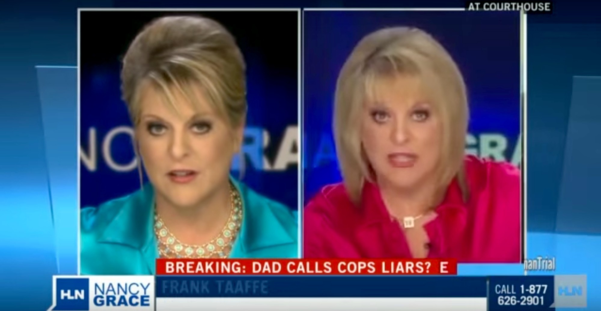 Watch: Nancy Grace Debates Nancy Grace About What Marijuana Does To People