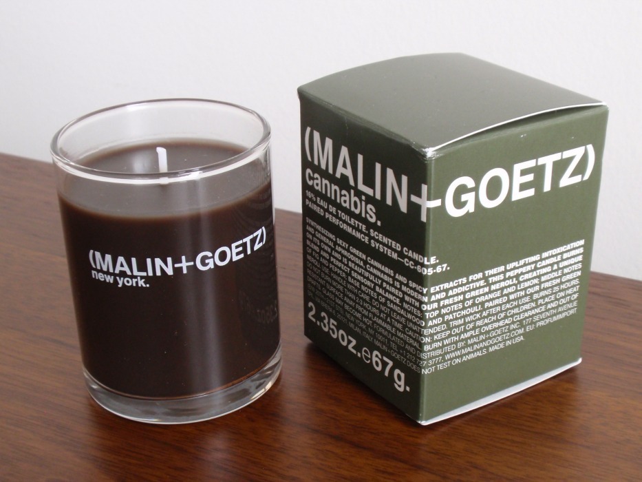 Design Daily #8: Malin+Goetz Cannabis Candle