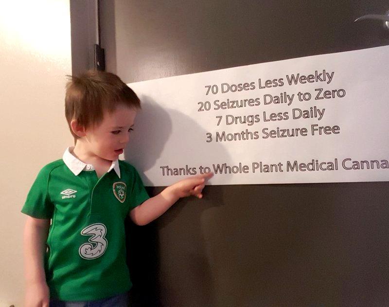 Irish Mom Says Her Toddler's Life Transformed by U.S. Cannabis Treatment