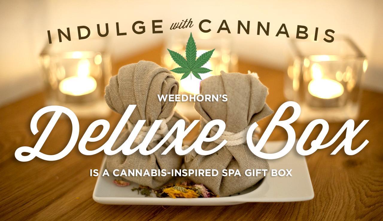 Introducing the Indulgent WeedHorn Cannabis-Infused 'Spa in a Box' For the Holidays